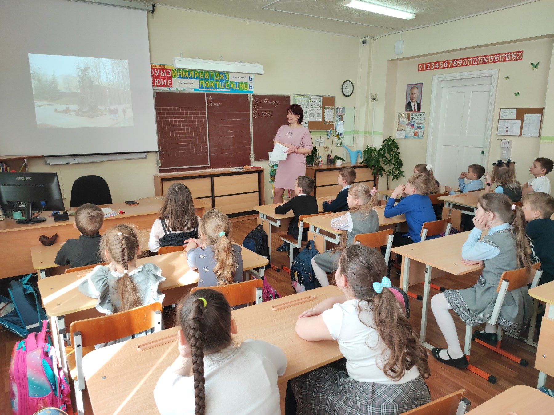 Печерская сш. Ученики Печерской школы.