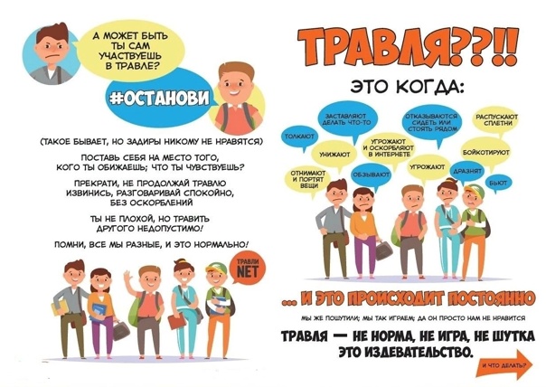 Скажи буллингу "НЕТ!".